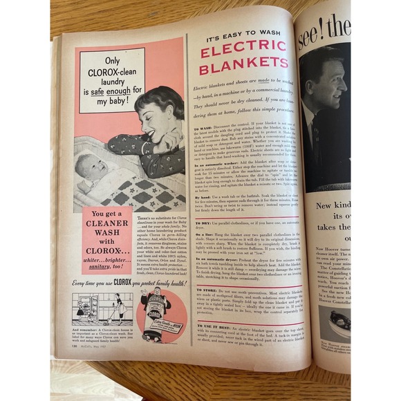 Vintage McCalls Magazine May 1957 Audrey Hepburn Funny Face Betsy McCall Dolls - Picture 14 of 16